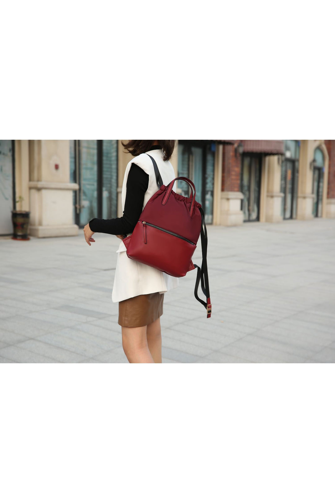 Taupe Mkf Collection Lexi Packable Backpack By Mia K