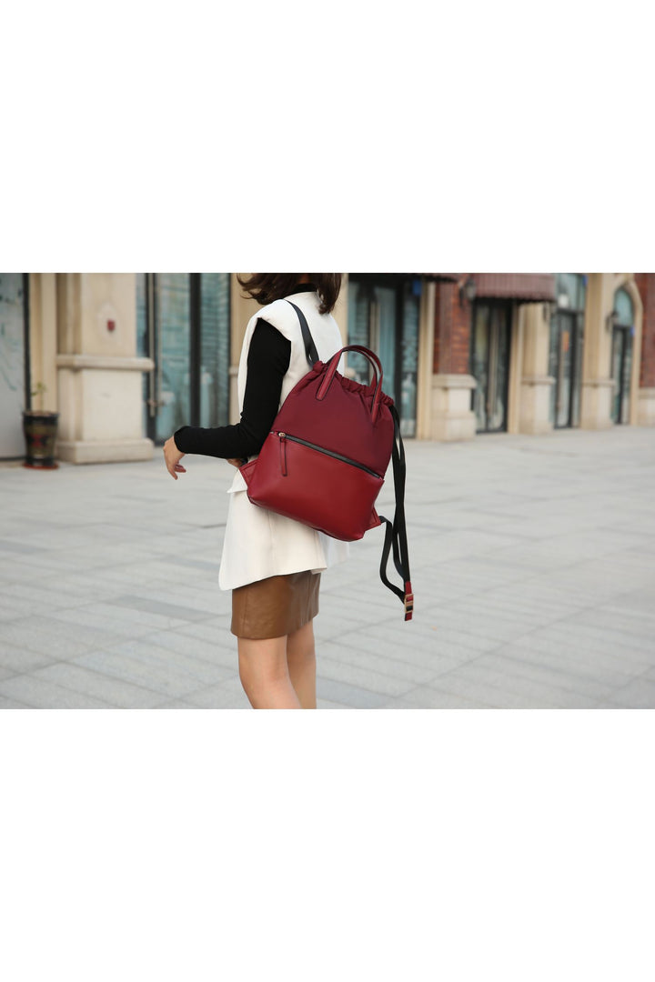Taupe Mkf Collection Lexi Packable Backpack By Mia K