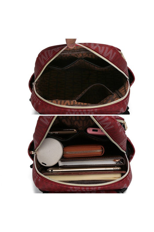 Mkf Collection Drea Signature Backpack By Mia K