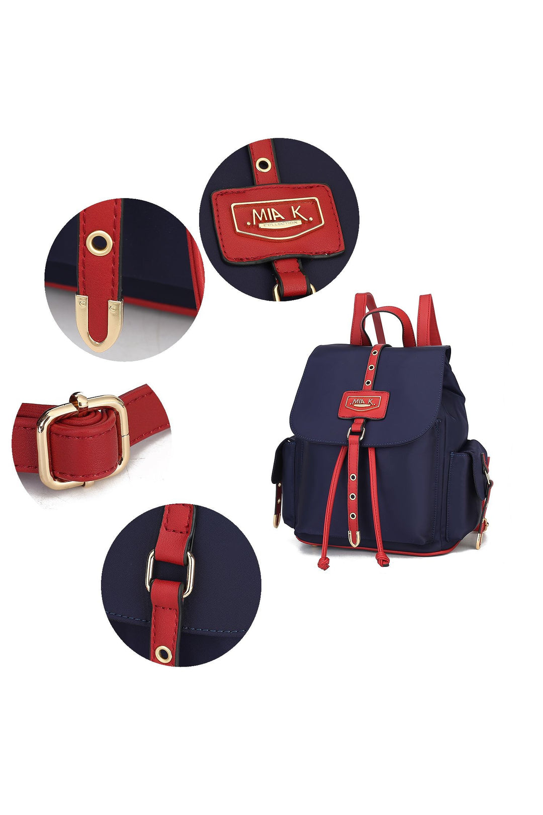 Olive Mfk Collection Paula Backpack By Mia K