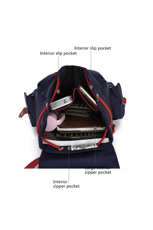 Mfk Collection Paula Backpack By Mia K