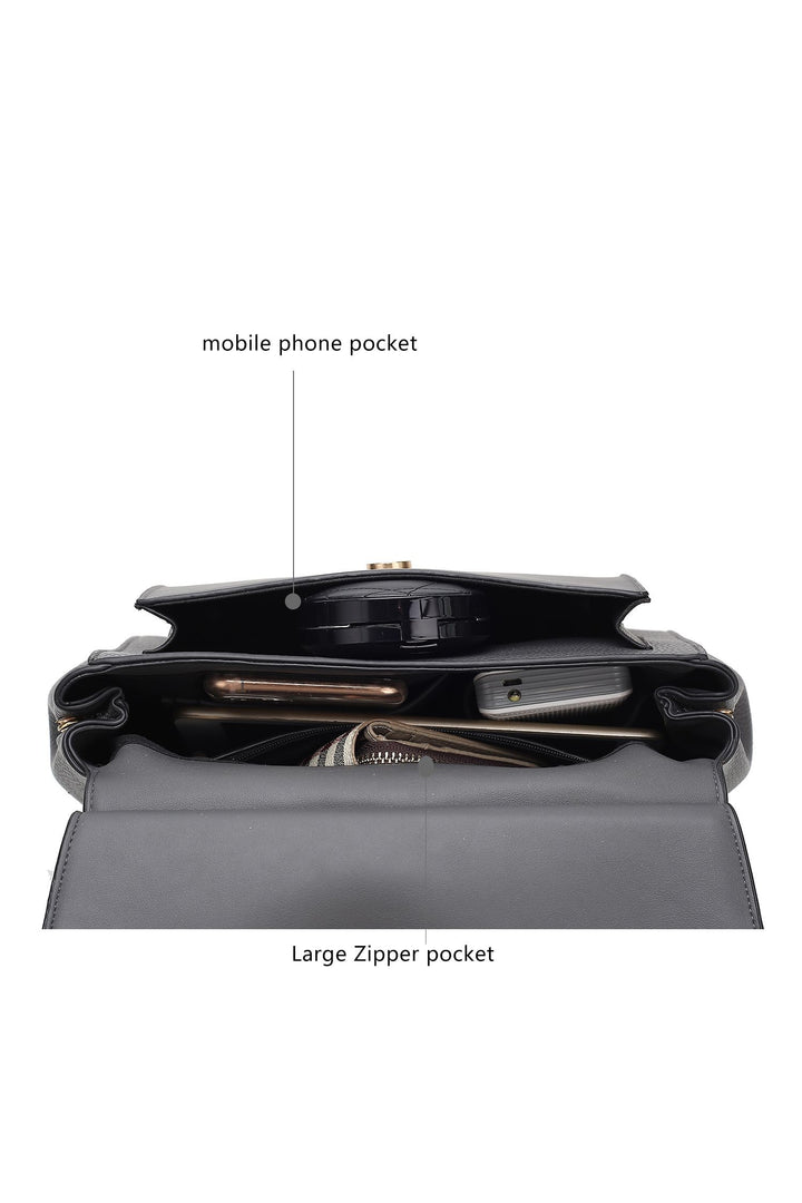 Mkf Vida Satchel Backpack Crossbody By Mia K