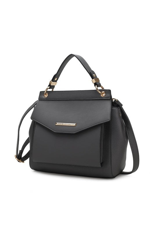 Mkf Vida Satchel Backpack Crossbody By Mia K