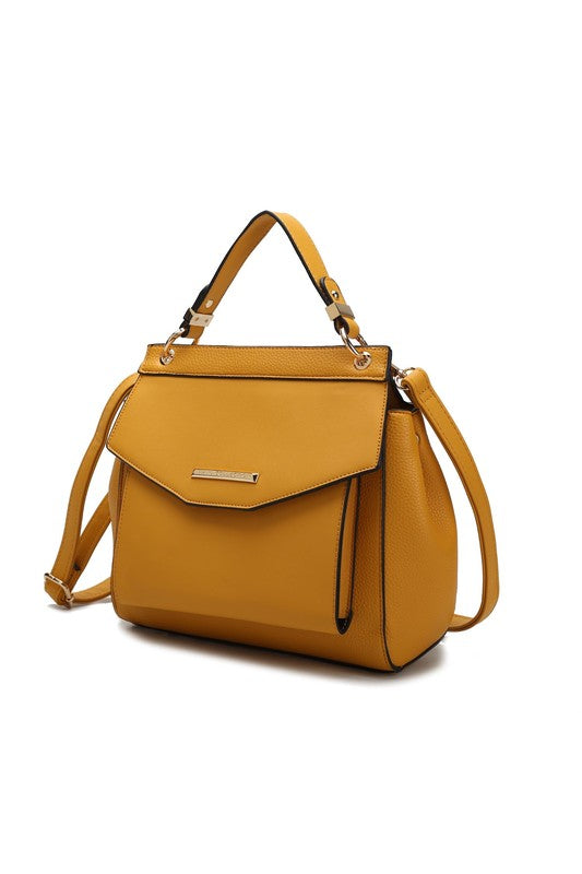Mkf Vida Satchel Backpack Crossbody By Mia K