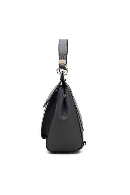 Mkf Vida Satchel Backpack Crossbody By Mia K