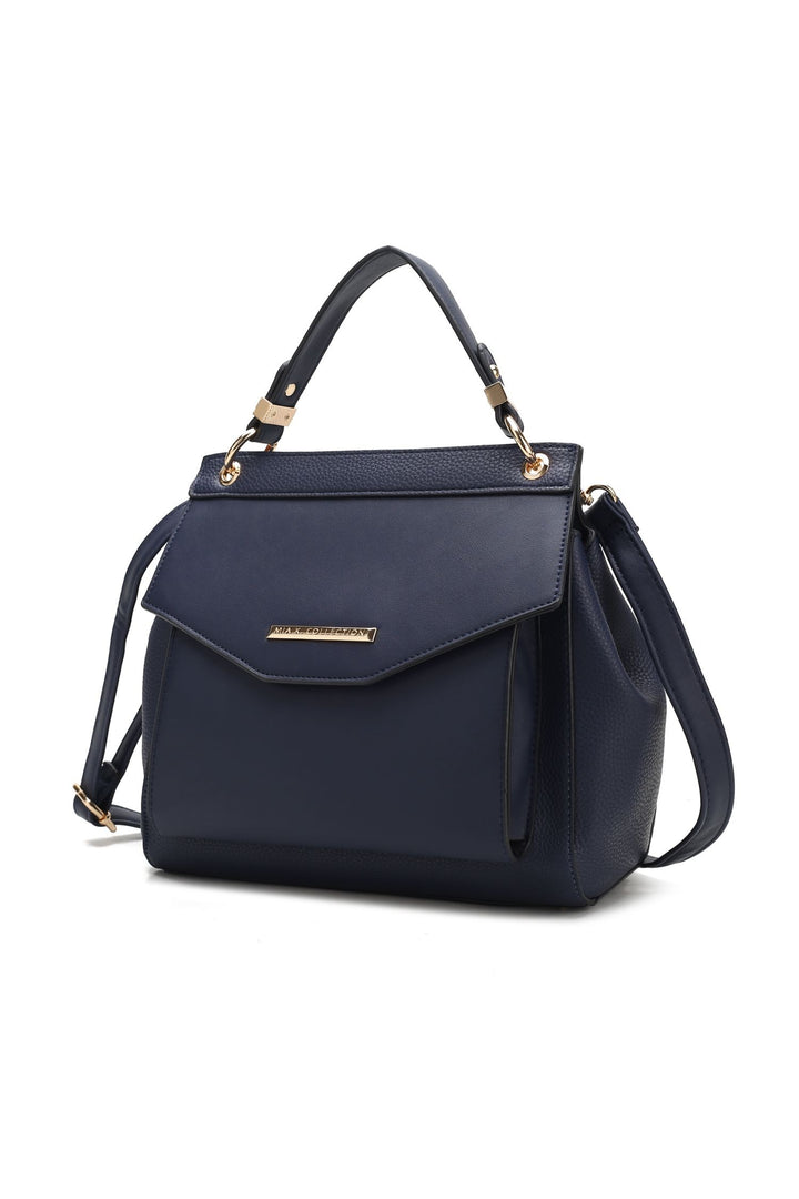 Mkf Vida Satchel Backpack Crossbody By Mia K