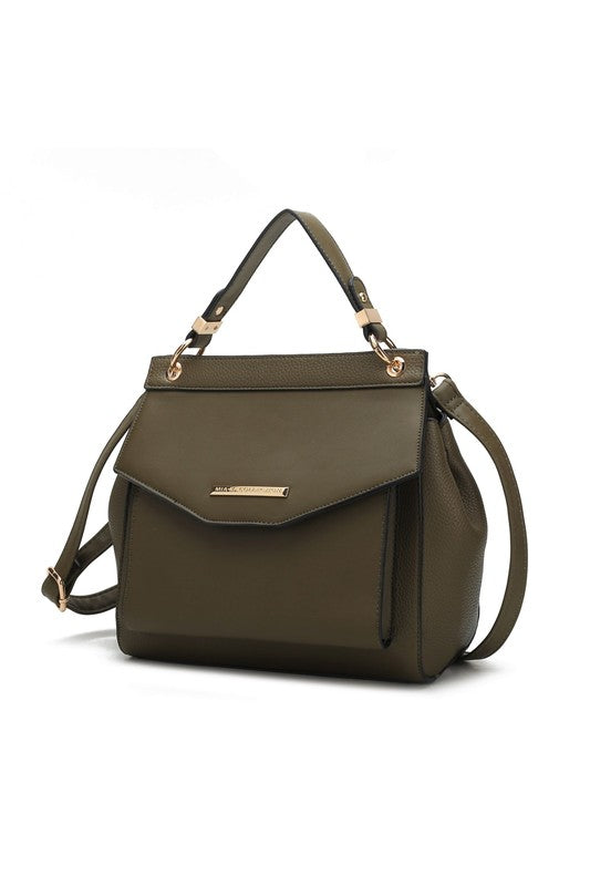 Mkf Vida Satchel Backpack Crossbody By Mia K