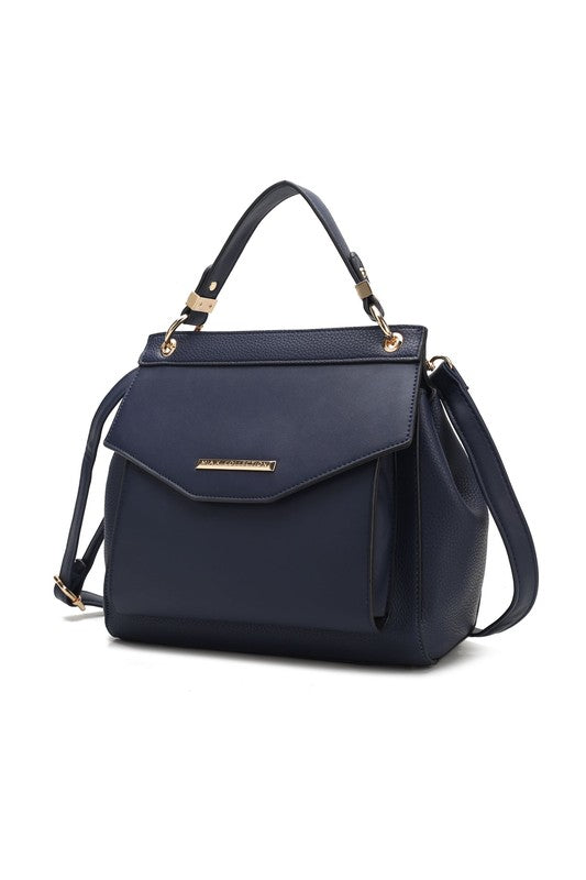 Mkf Vida Satchel Backpack Crossbody By Mia K