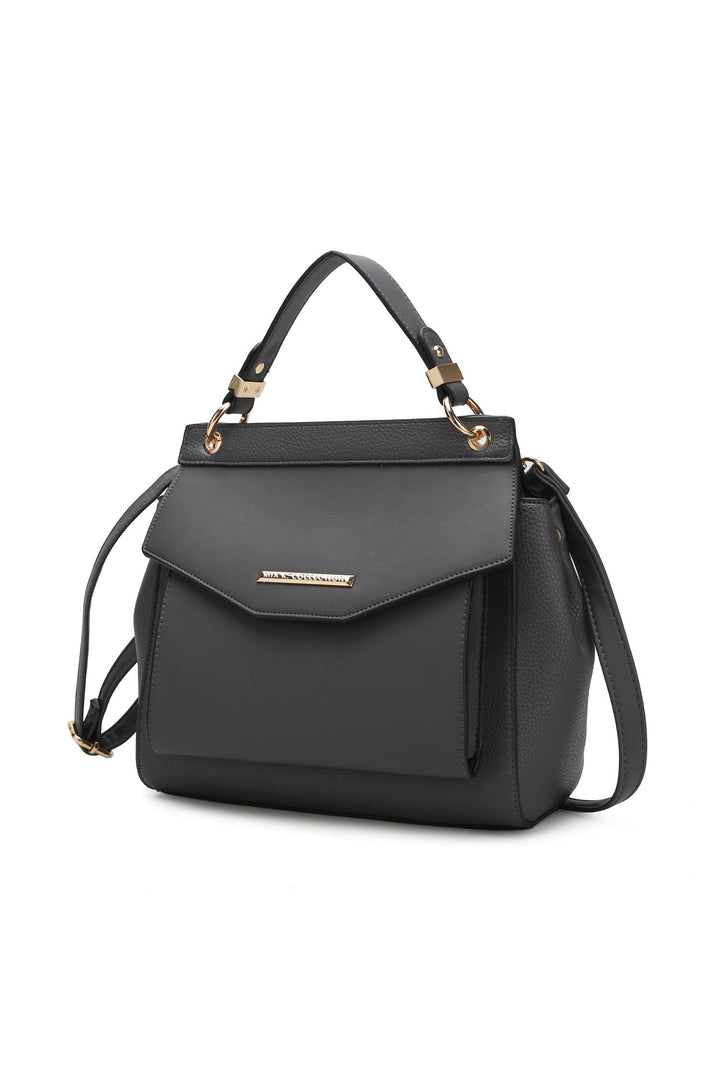 Mkf Vida Satchel Backpack Crossbody By Mia K