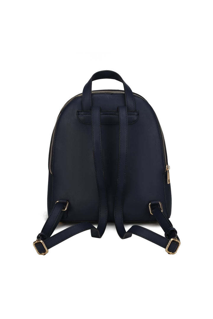 Chocolate Mkf Sloane Multi Compartment Backpack By Mia K