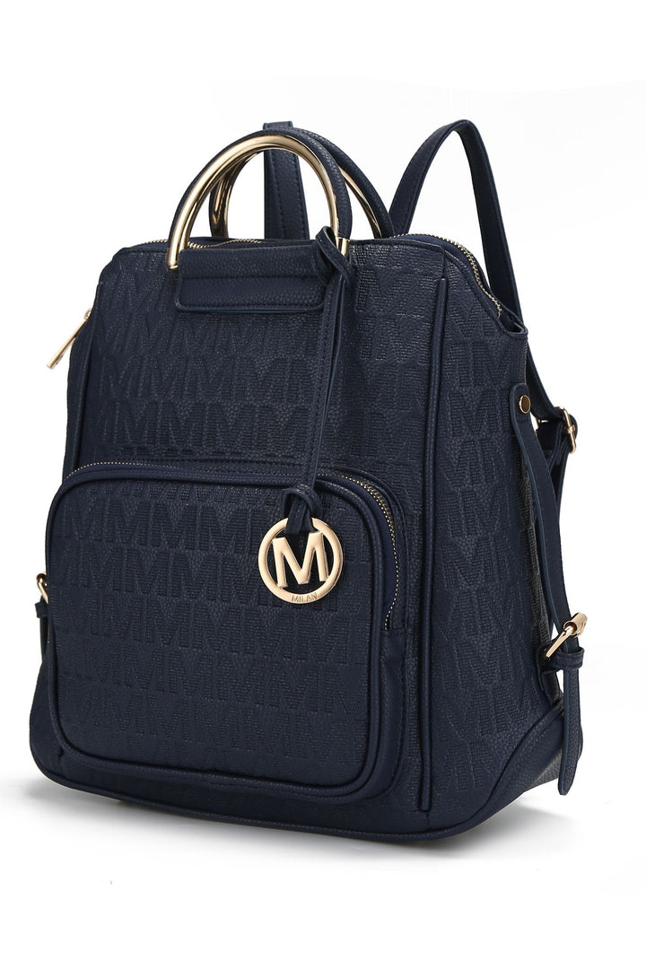 Mkf Torra Milan Signature Trendy Backpack By Mia
