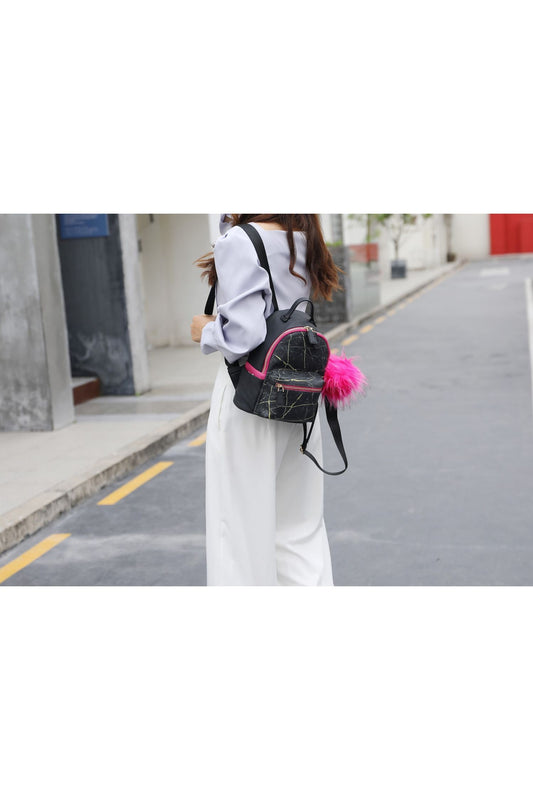 White Mkf Collection Nori Backpack By Mia K