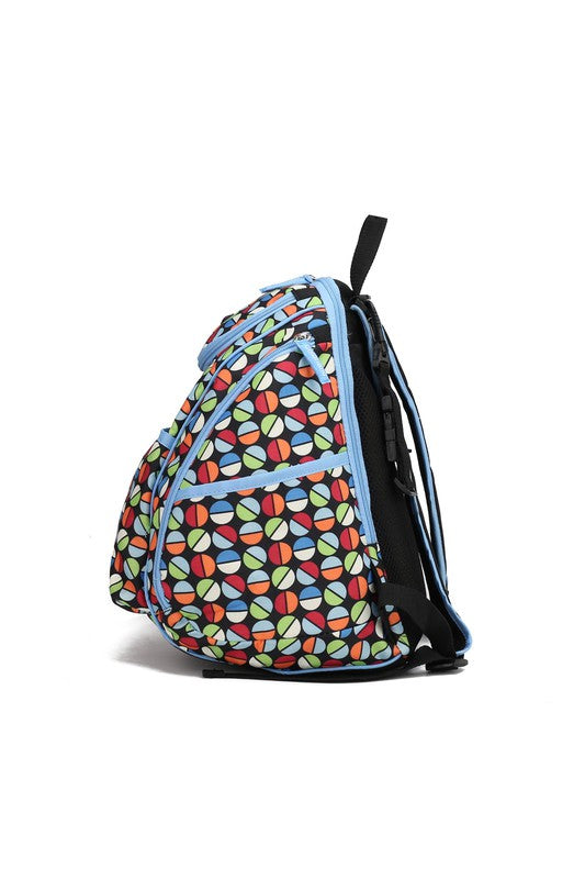 Mkf Colorland Large Backpack With Multi Pockets