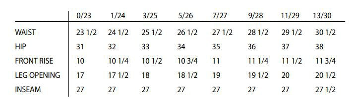 High Rise Crop Boot Jeans