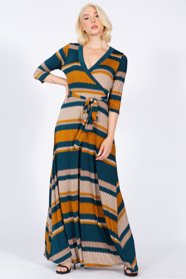 Greta Wrap Dress | Anekay