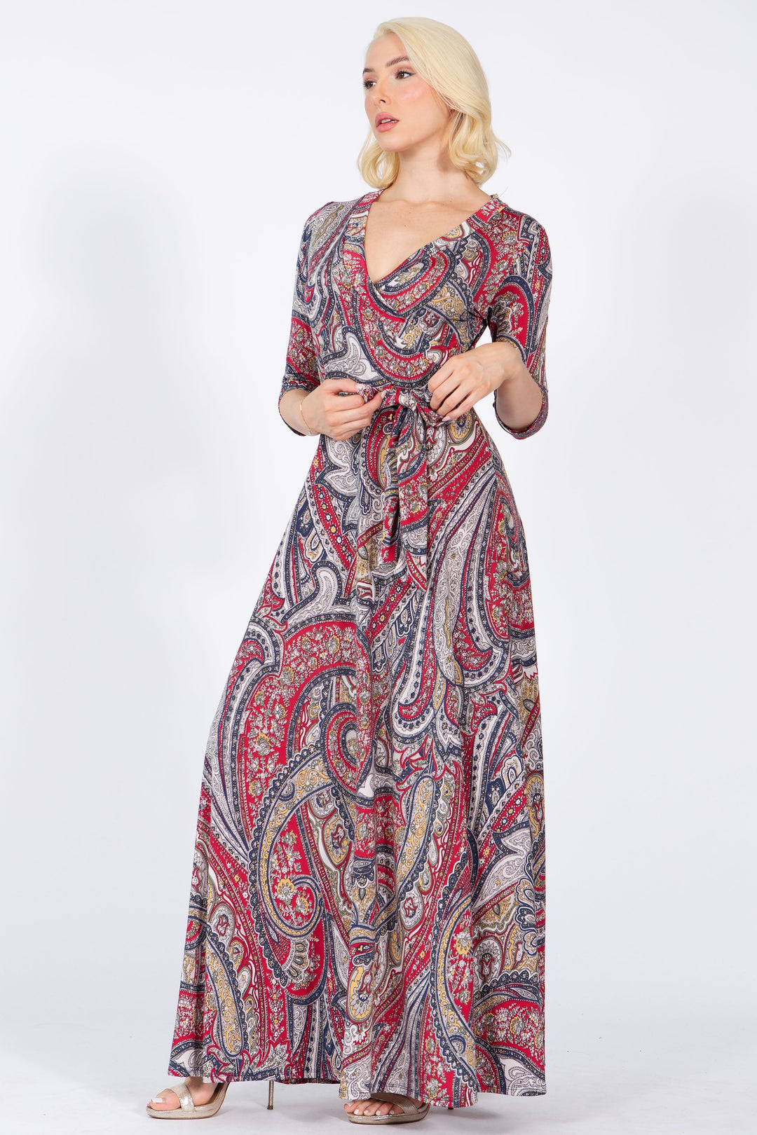 Greta Wrap Dress | Anekay