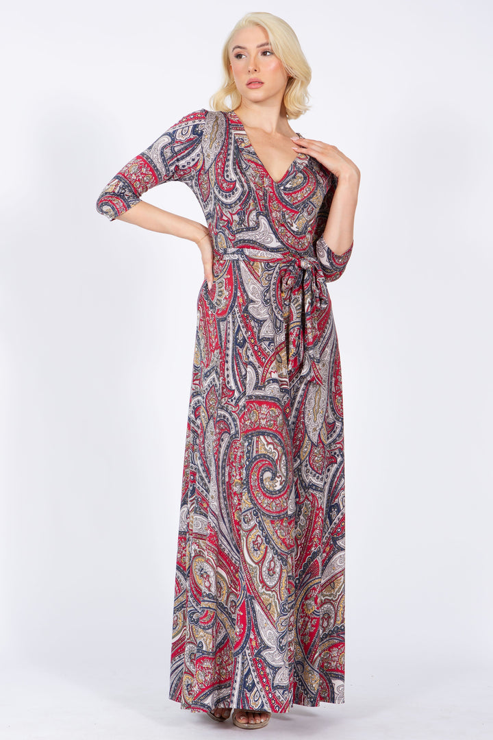 Greta Wrap Dress | Anekay