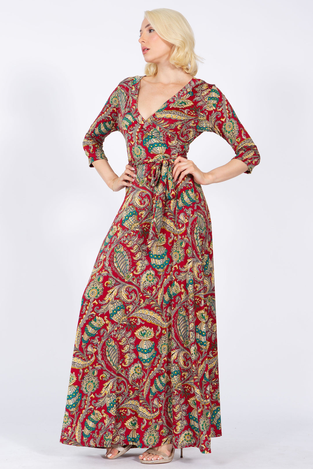 Greta Wrap Dress | Anekay