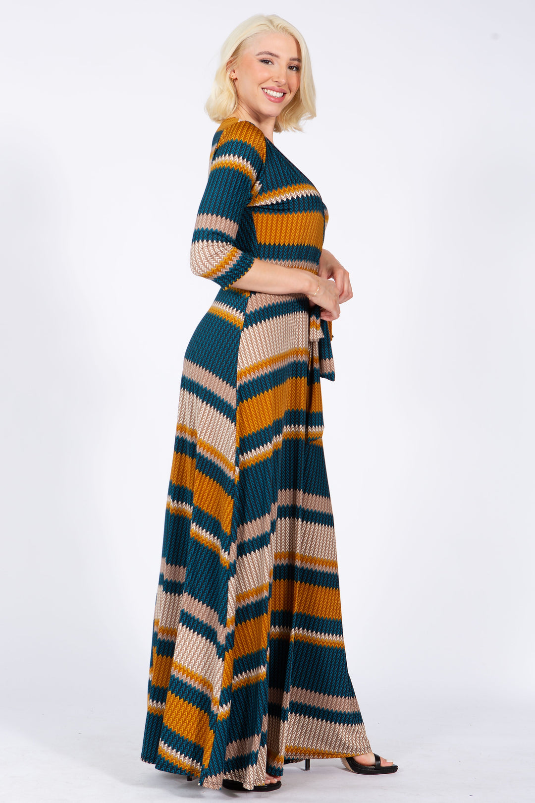 Greta Wrap Dress | Anekay