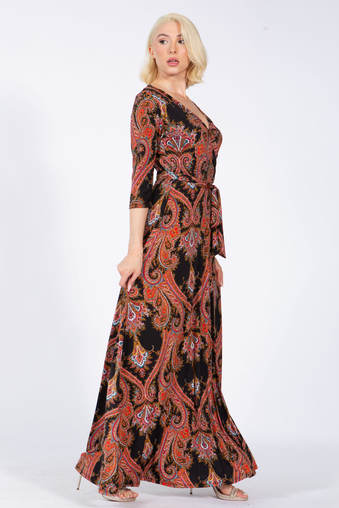 Greta Wrap Dress | Anekay