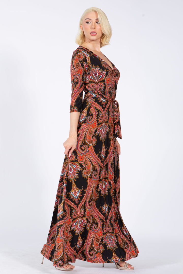 Greta Wrap Dress | Anekay