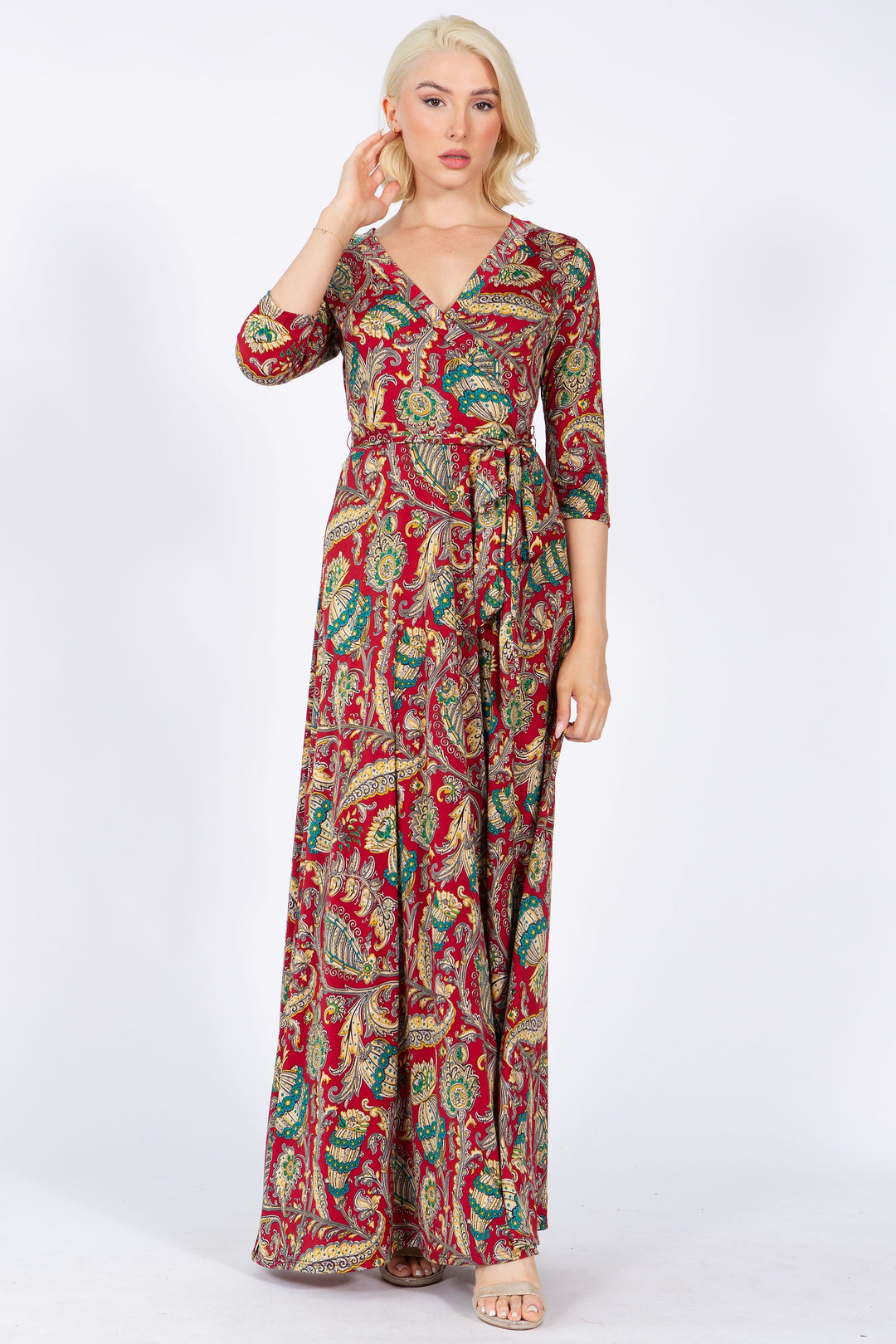 Greta Wrap Dress | Anekay
