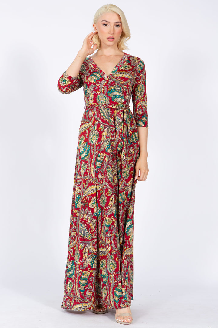 Greta Wrap Dress | Anekay