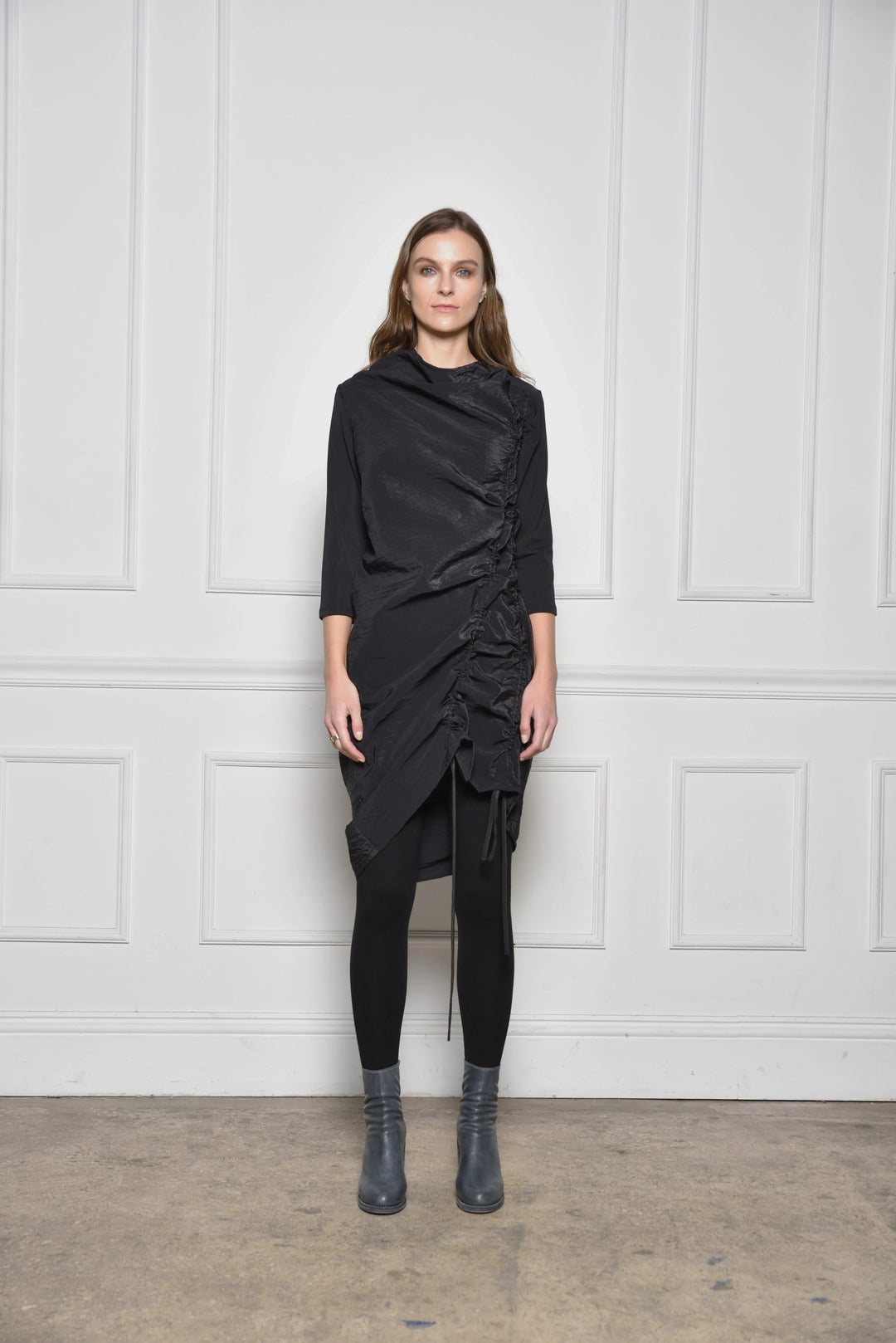 Small Double Ruch Dress