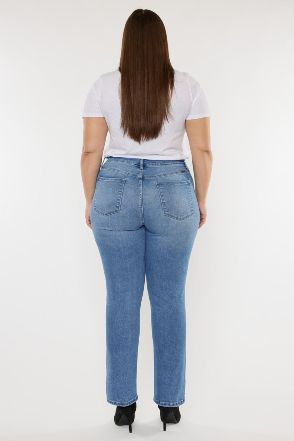 ML Kancan Full Size Cats Whiskers High Waist Jeans