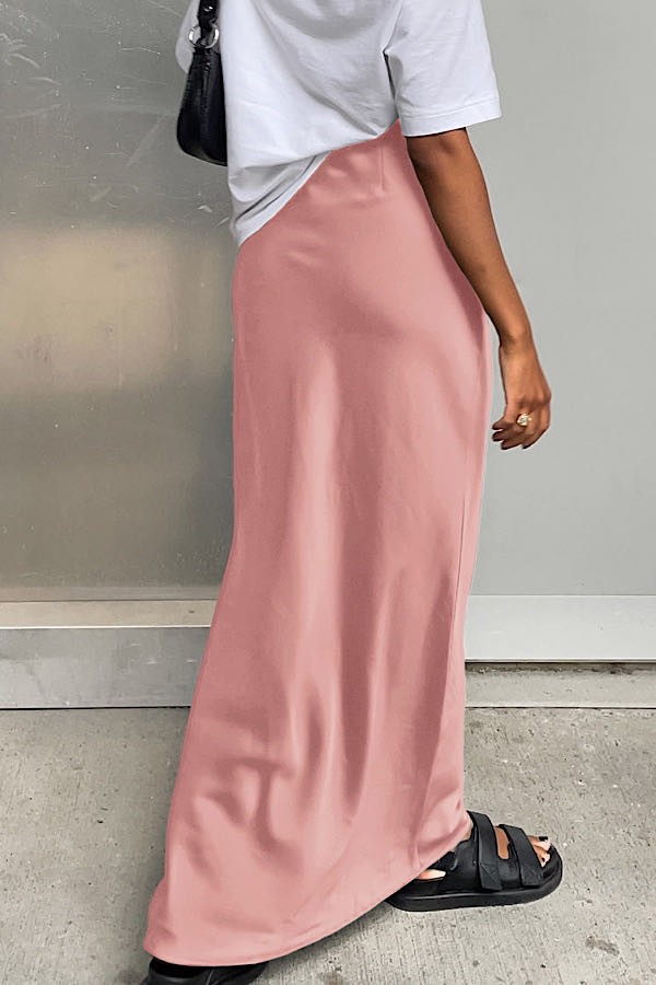 Blue Maxi Skirt