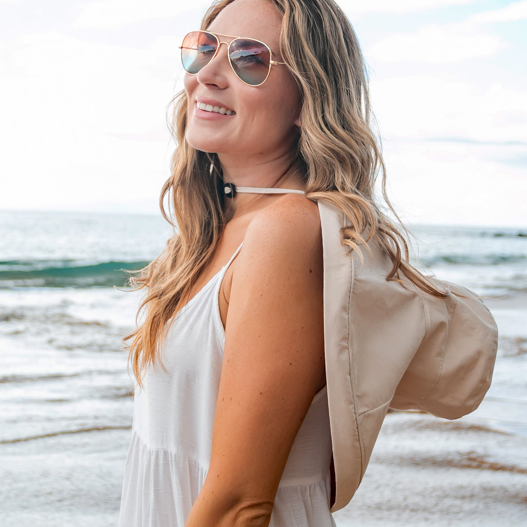 Blush Drawstring Cargo Hats