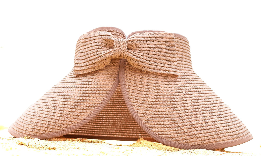 Foldable Wide Brim Bow Visor 1