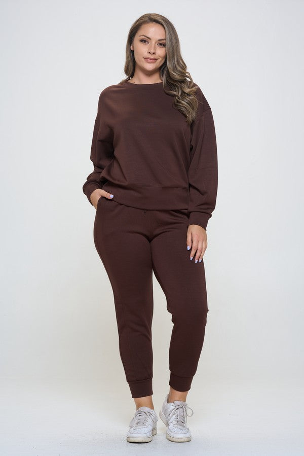 Rust Sporty Chic Ultracomfy Joggers Xl Only