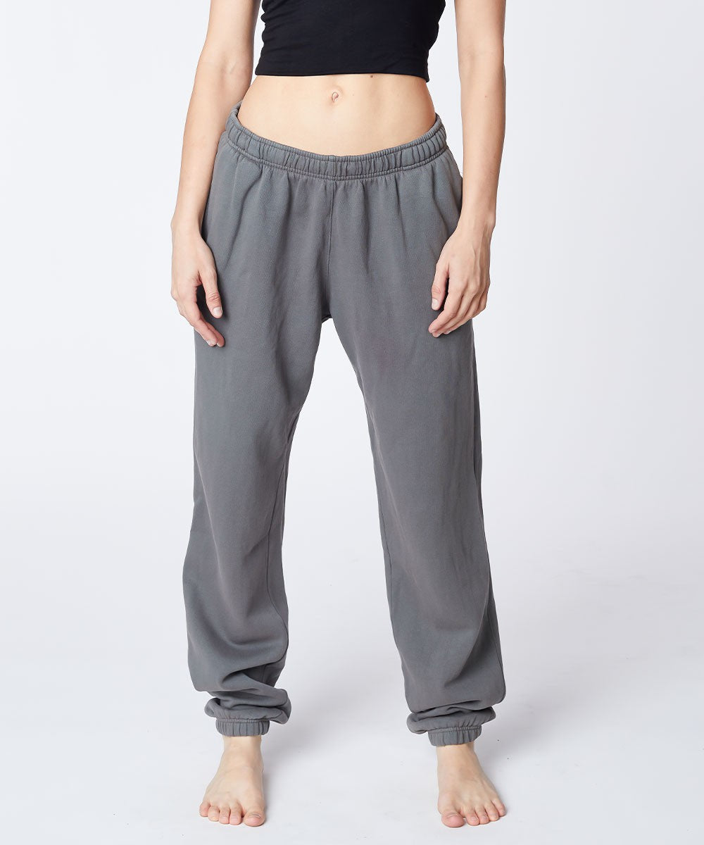 Taupe Unisex Cotton Joggers