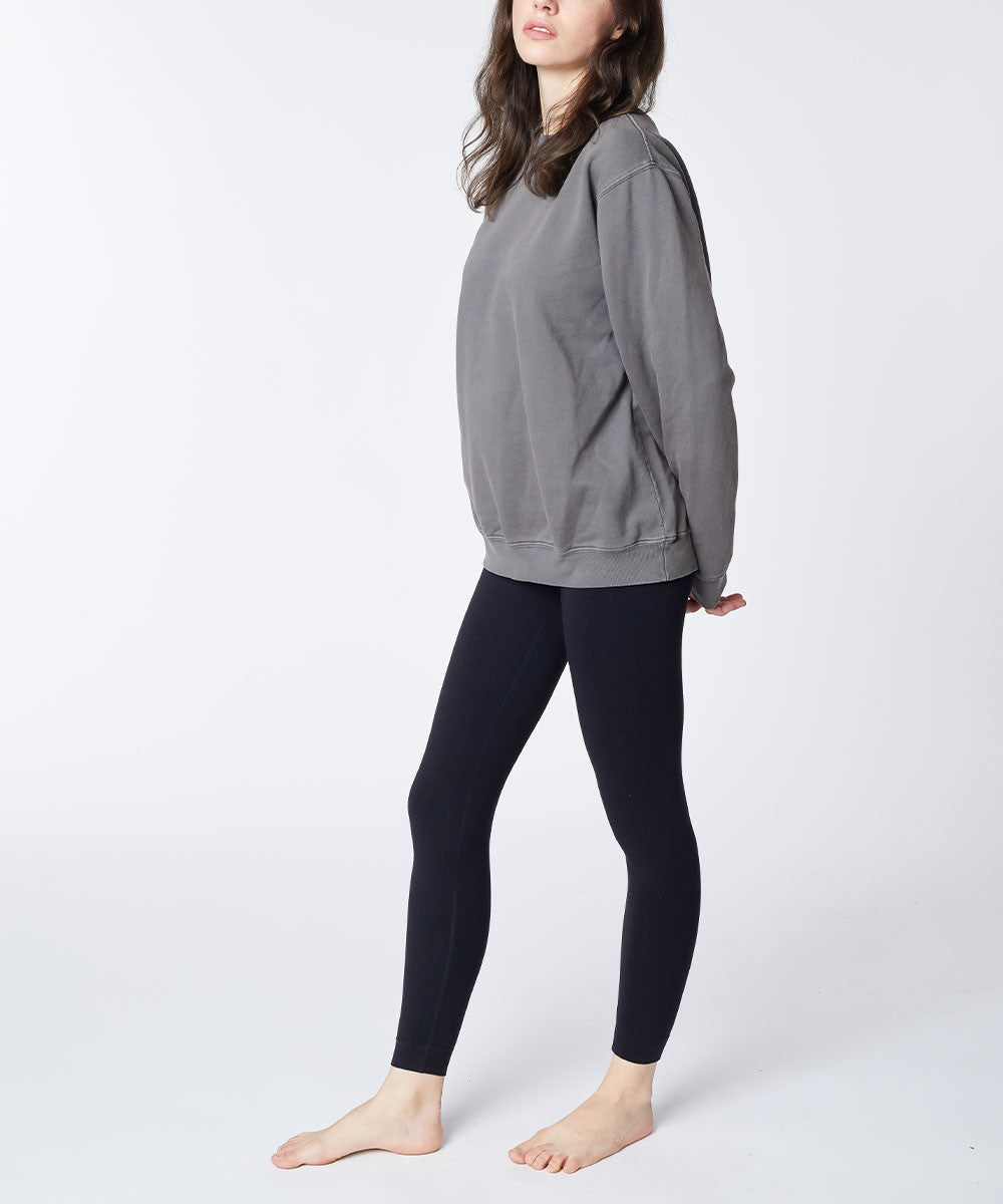 Taupe Genderless Cotton Pullover Sweatshirts