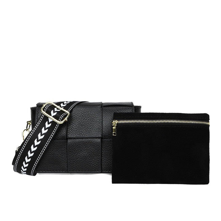 Margot Foldover Leather Crossbody | Anekay