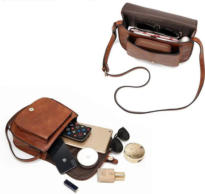 Blair Foldover Buckle Crossbody | Anekay