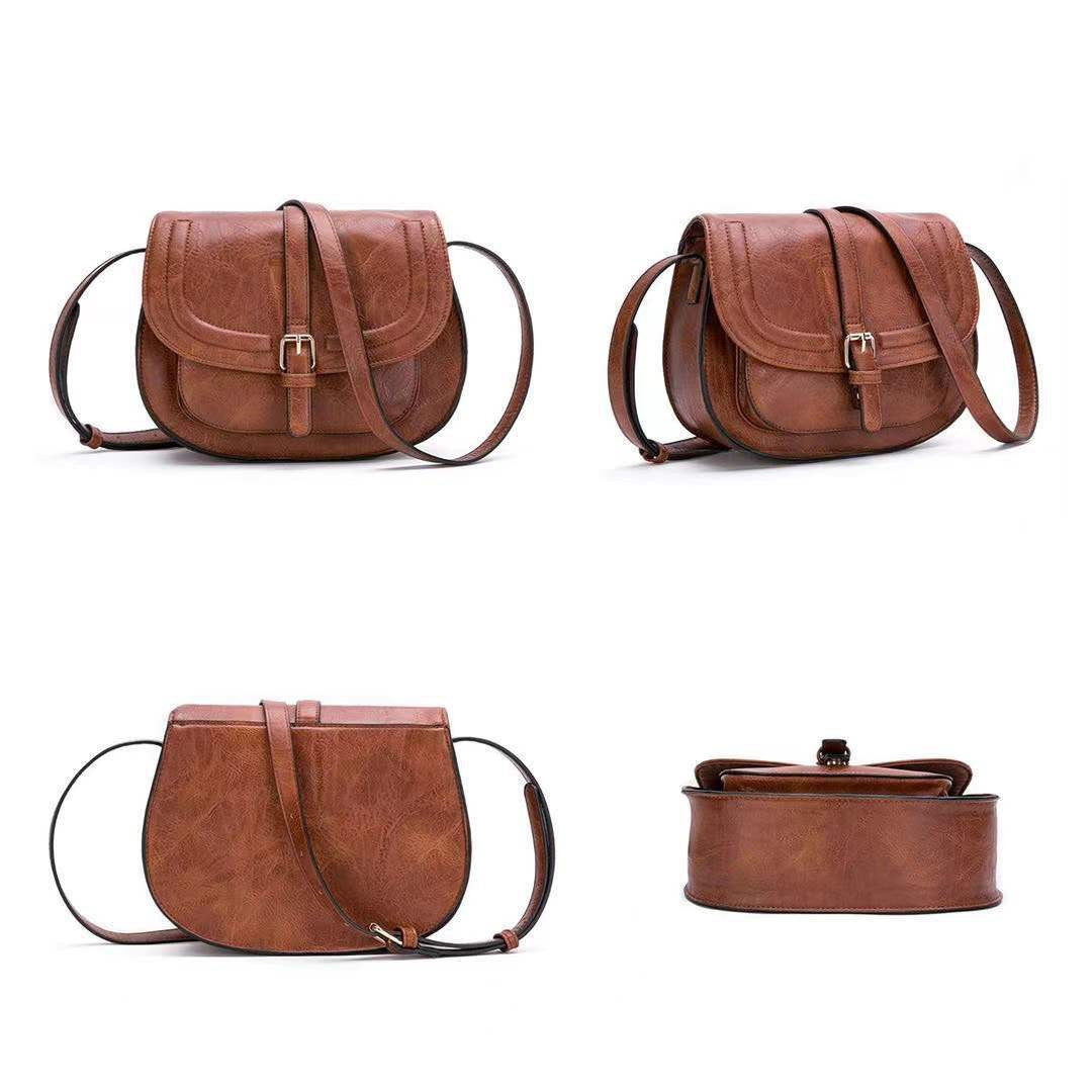 Blair Foldover Buckle Crossbody | Anekay