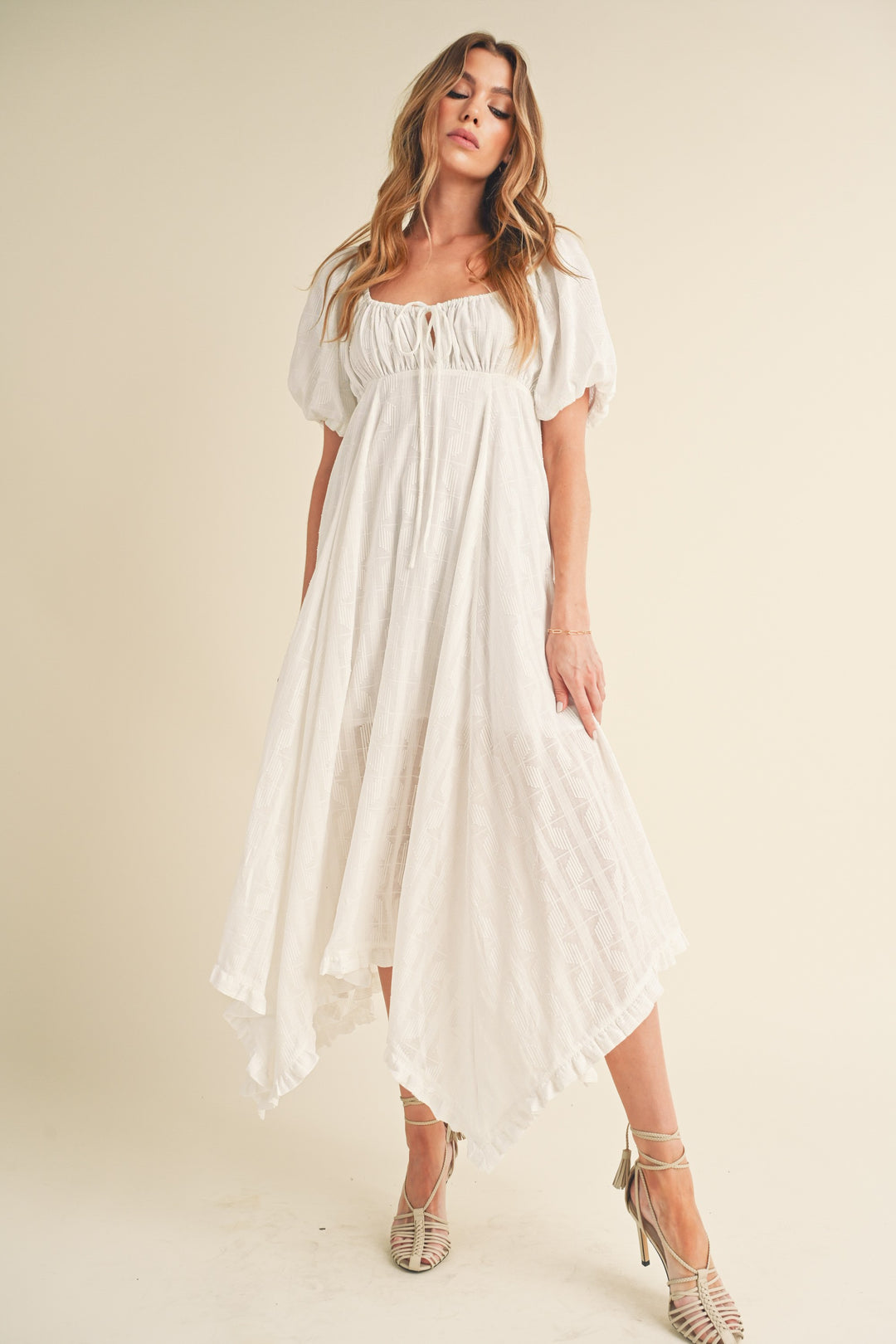 White Elane Dress