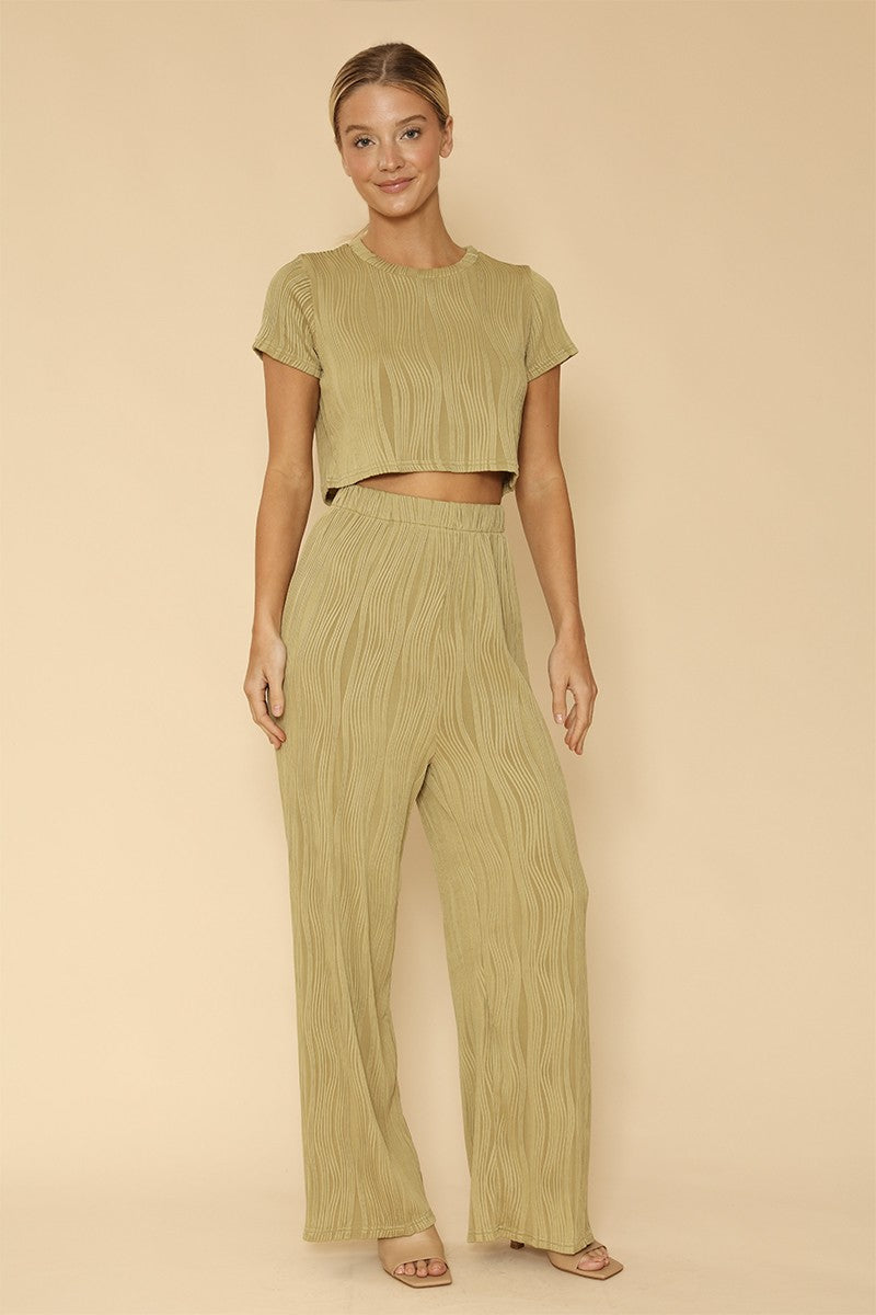 Green Two Piece Set | Anekay