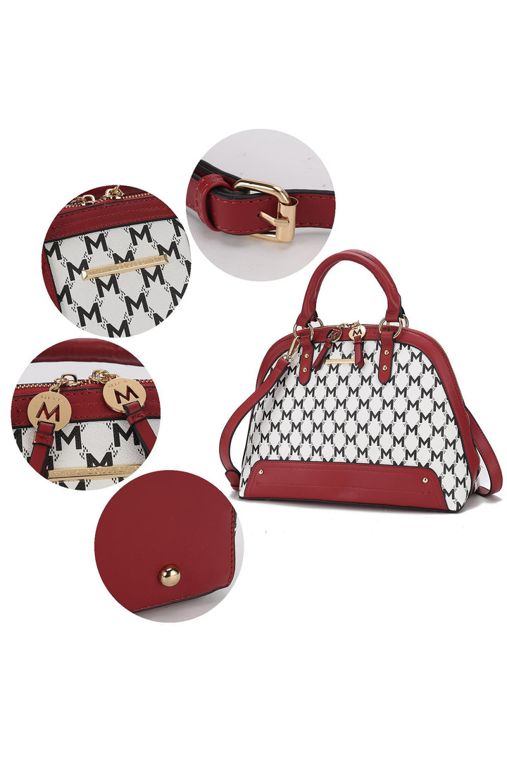 Mint Mkf Frida Satchel Bag With Matching Wallet By Mia