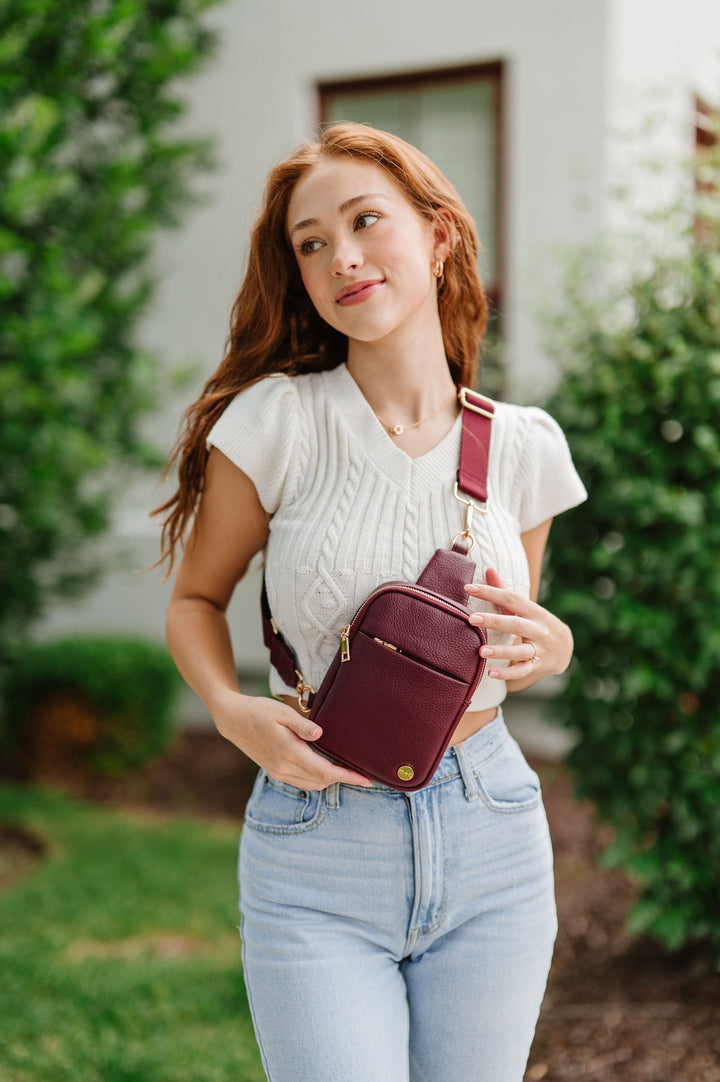 Camel Bridget Sling Crossbody Phone Case Fanny Belt Bag