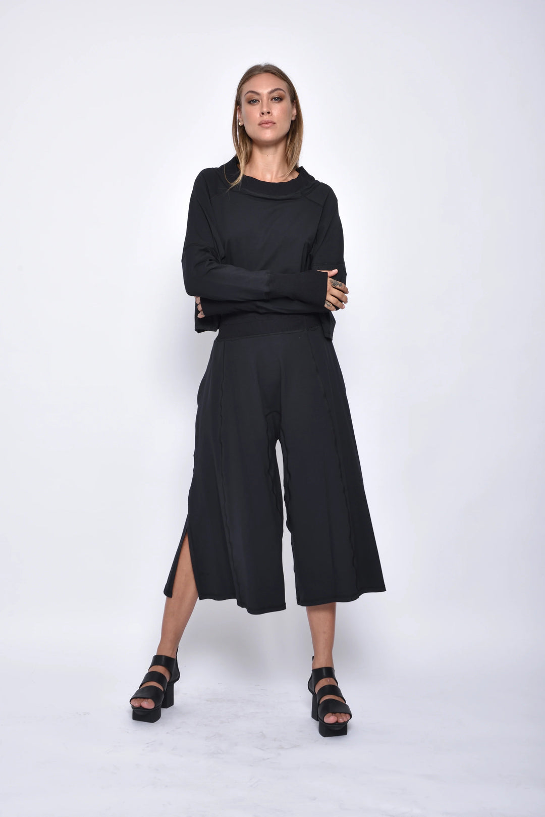 Black Zoe Pants