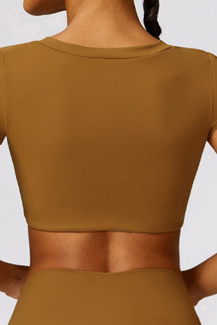 High strength tight yoga clothes tops