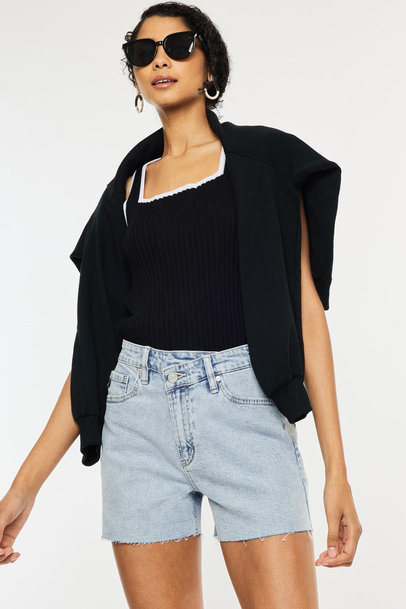 Light High Rise Crossover Wb Shorts