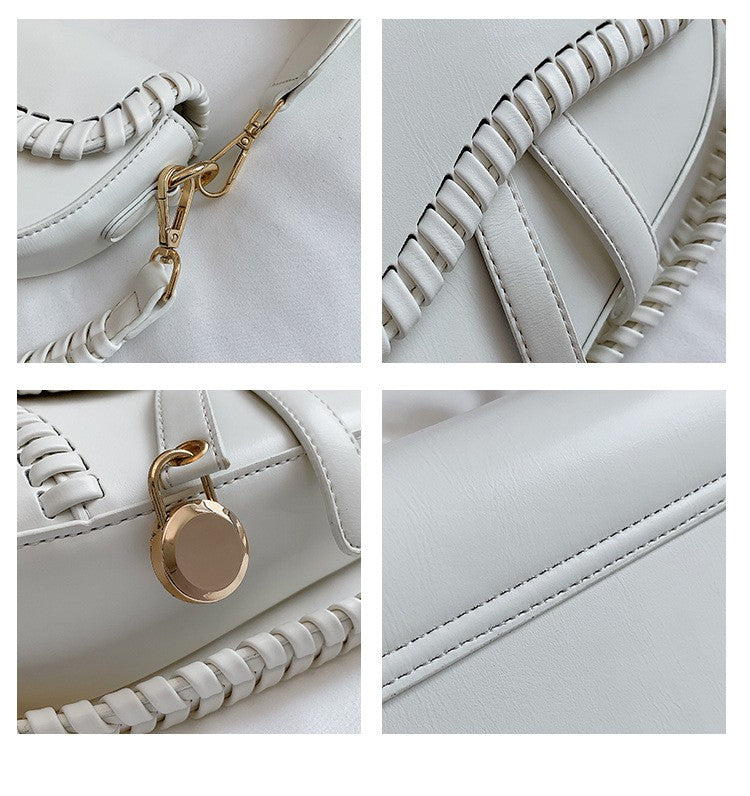 Adeline Saddle Crossbody Hand Bag | Anekay