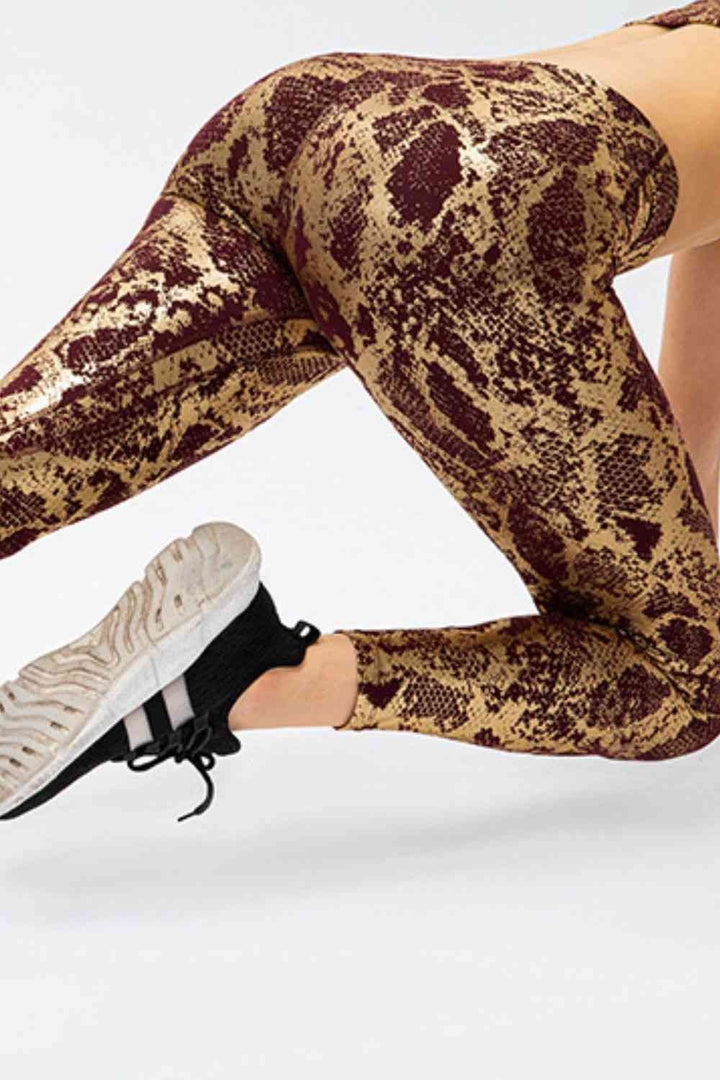 Animal Print Active Pant