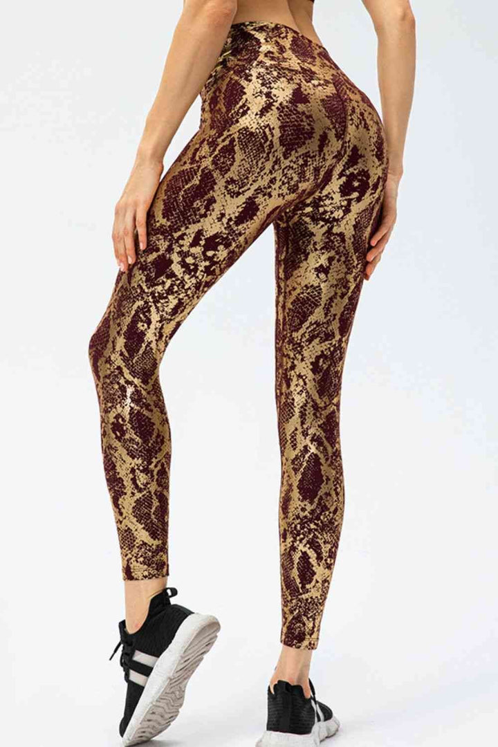 Animal Print Active Pant