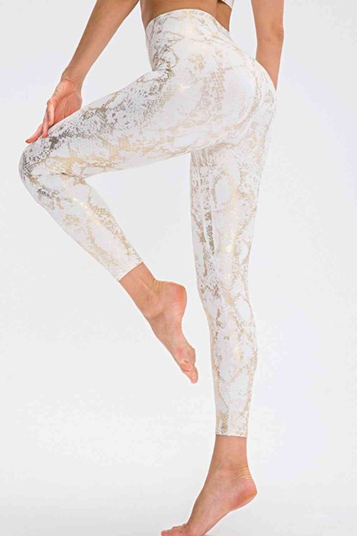 Animal Print Active Pant