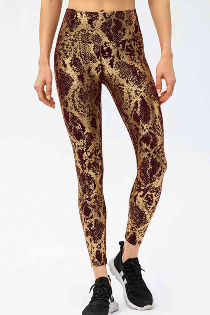 Animal Print Active Pant